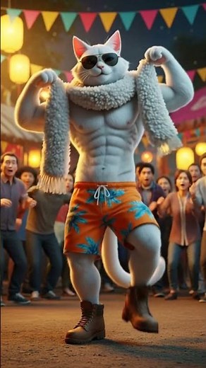 😹 Cat Tricks a Sheep… But Hero Dog Strikes Back! 🐾🐑