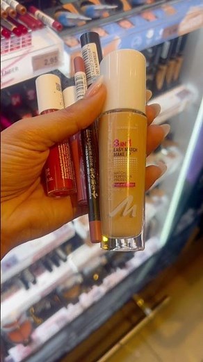 Manhattan 3-in-1 Easy Match Make-Up, Liquid Foundation #manhattan #makeup