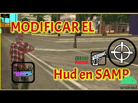 Modificar el Hud en Samp