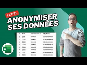 Anonymiser vos données sur Excel pour l'IA (facile et rapide)