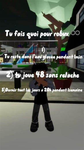 Tu fais quoi pour robux infini ?