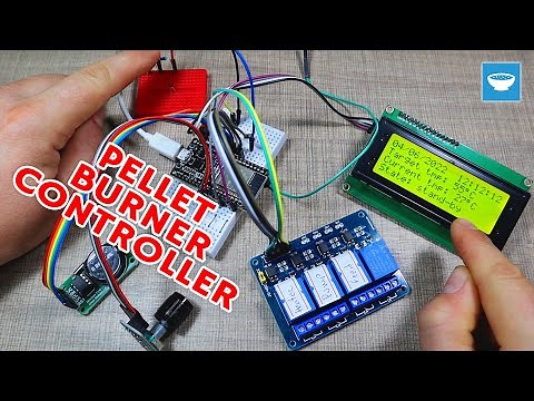 Basic prototype of ESP32 based pellet burner controller - Part 1