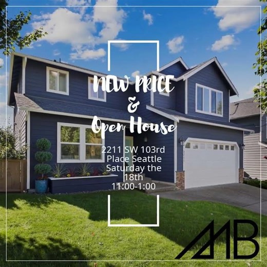 Open House, 2211 SW 103rd Place, West Seattle