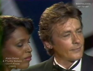 Alain Delon & Phyllis Nelson cu piesa I Don't Know. De pe coloana sonoră a filmului Parole de flic (1985). | Lorena Lupu Artist Page