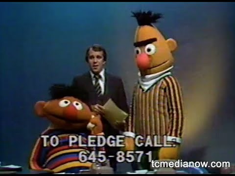 KTCA PBS Pledge Drive with Ernie and Bert, 1980