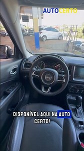 Jeep Compass 2021 com apenas 44 mil quilômetros rodados é na Autocerto