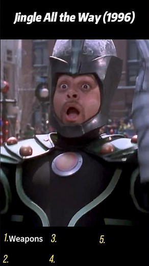 Jingle All the Way (1996) | Turbo Man vs. Sinister Rival in a Holiday Chase