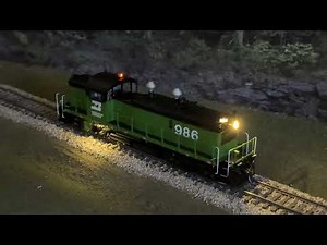 Rare Division Point Brass BN EMD NW-5! LokSound & LED’s