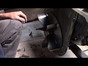 DR Leaf Vac impeller and exhaust gasket replacement