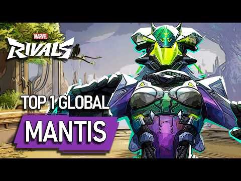 TOP 1 GLOBAL MANTIS ! Warning - MARVEL RIVALS PRO