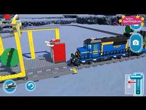 LEGO AR Studio App for Kids 🚂 LEGO Train Augmented Reality Demonstration