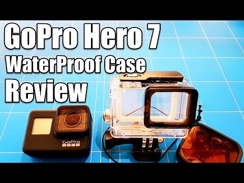 Gopro Hero 7 Waterpoof Case In Depth Test Review With and Without Red Filter Underwater Video