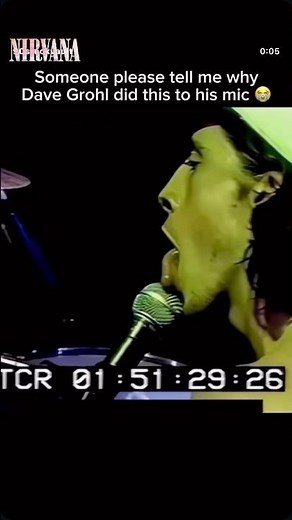 Dave Grohl #nirvana #davegrohl #kurtcobain #grunge #90s #drums #drummer #drummers