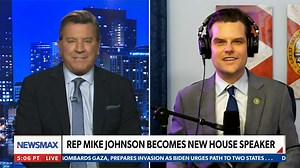 153K views · 10K reactions | Speaker Mike Johnson follows God Almighty and the Constitution - in that order. He doesn’t follow the whims and wishes of the lobbyists and special interests. Under his House Speakership, Congress will finally empower the interests of the American people! | Congressman Matt Gaetz | Facebook