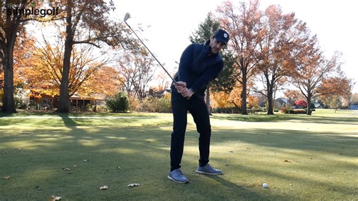 Never worry about wrist hinge in the golf swing takeaway