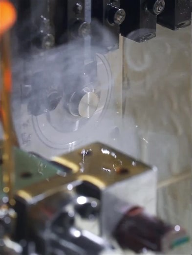 CNC lathe precision machining on TikTok