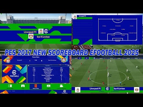 PES 2017 NEW SCOREBOARD EFOOTBALL 2025