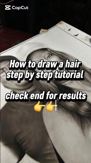 How to Draw Realistic Hair Step by Step (Pencil + Charcoal Tutorial for Beginners)