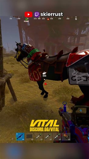 We walked into a BATTLEFIELD #rust #rustgame #rustshorts #vitalrust