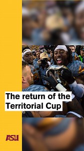 For Jordyn Kush, the Territorial Cup is a family affair. 🏆 Jordyn, granddaughter of legendary Sun Devil Football Coach Frank Kush and a user experience designer at ASU Library, joins ASU’s University Archivist Shannon Walker to discuss the rich history of the Territorial Cup – and how the original 1899 cup lives within university archives while a replica is what is featured on the field. Together, they delve into the significance of this historic rivalry between ASU and the University of Arizon