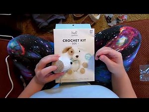 Needle Creations Crochet Kit Dog (Carl)-Assembly-Head