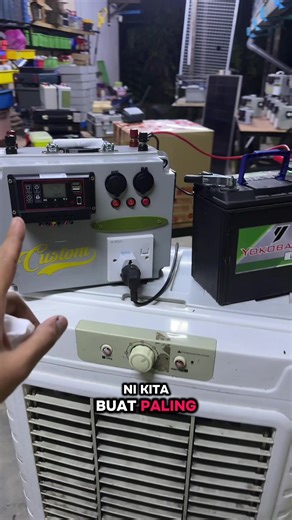 POWER STATION CUSTOM – 1000W PURE SINE WAVE Nak elektrik stabil walaupun luar rumah? Ini jawapannya ⚡ ✅ Inverter 1000W PSW (Pure Sine Wave) – Selamat untuk TV, kipas, laptop, charger & peralatan sensitif ✅ Solar Controller 30A – Cas bateri lebih selamat & efisien ✅ Boleh sambung banyak bateri – Nak tahan lama? Tambah bateri ikut keperluan ✅ Panel solar boleh upgrade 50W – 390W – Fleksibel ikut bajet & kegunaan 💡 Sesuai untuk: 🏡 Rumah 🏕️ Camping / outdoor 🛥️ Bot / kelong 🌾 Dusun & kebun 🛠️ 