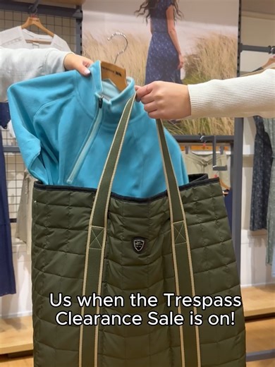 I’ll take one of everything 😍 Clearance sale happening now- shop the link in our bio! #trespass #clearence #sale