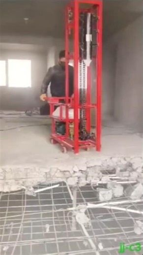 Concrete Floor Breaking Machine for Slab Demolition