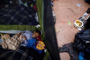 What happens when a child arrives at the U.S. border?