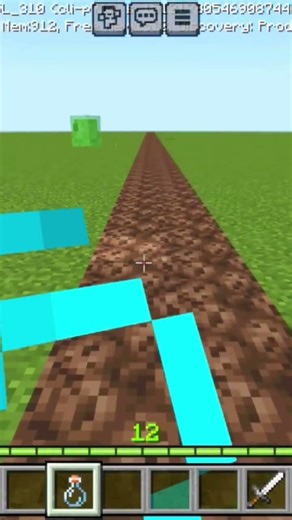 what block are running fast//#minecraft #trending