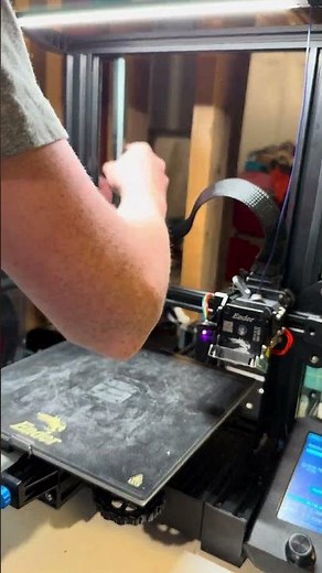 Fixing the cable management on my sprite pro extruder!#3dprinterupgrade #3dprinted #ender