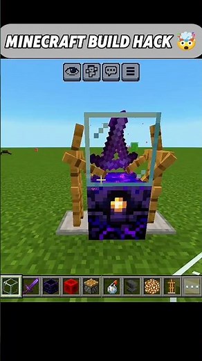 Easy Minecraft Build Hack Every Player Needs To Try! 💥 #minecraft #gaming #shorts #acapella