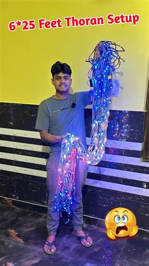 Pixel led thoran 6*25 feet Readymade Setup