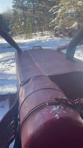 Timberjack 230 on a cold morning #detroitdiesel #skidder #timberjack #shortvideo