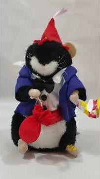 Gemmy Dancing Hamster Celebration 2002 Plush Animated #gemmy #hamsters #celebration