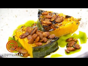 Challenge: 90 minutes to create 3 Dishes featuring Pumpkin | MasterChef Australia | MasterChef World