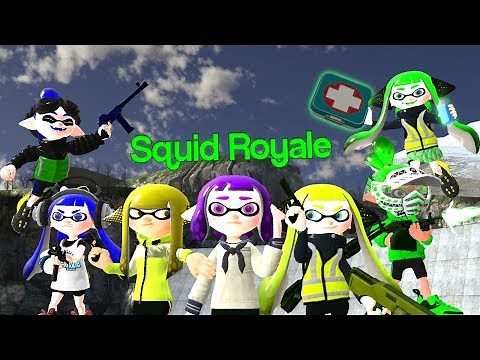[Splatoon 3D Cartoon Fan Animation] Squid Royale
