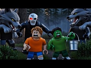 Roblox in Real Life: Battle with Wolves and Slasher!"