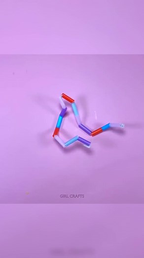 EASY FIDGET TOY IDEA - AMAZING STRAW FIDGET TOY IDEA #diy #fidgettoy #fyp #antistress