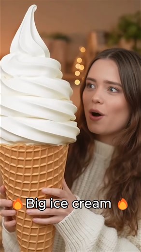 Giant Creamy Ice Cream Cone Creation Process🍦