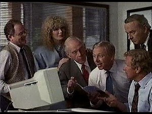 1988 IBM ads M*A*S*H Col. Potter meets Trapper John!