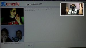 REACTION TO OMEGLE