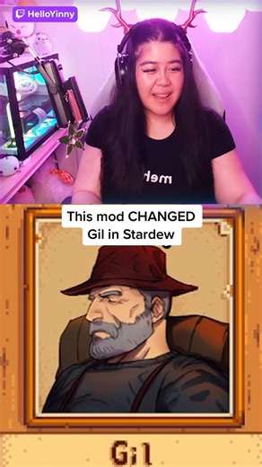 Sexy Gill Portrait Mod for Stardew Valley