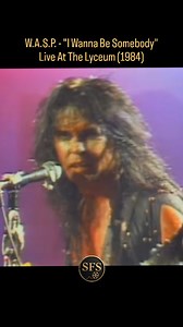 ⚡ W.A.S.P. – I Wanna Be Somebody (Live at the Lyceum, 1984) ⚡ The lineup that defined pure chaos: 🎤 Blackie Lawless – Vocals & Bass 🎸 Chris Holmes – Guitar 🎸 Randy Piper – Guitar 🥁 Steve Riley – Drums 📸 @waspnationofficial #WASP #BlackieLawless #ChrisHolmes #RandyPiper #SteveRiley #HeavyMetal #GlamMetal #HairMetal #80sMetal #LiveMetal #ClassicMetal #MetalLegends #MetalHistory #Lyceum1984 #IWannaBeSomebody #MetalShow #OldSchoolMetal #MetalHeads #RockHistory #MetalForever | Sticks For Stones
