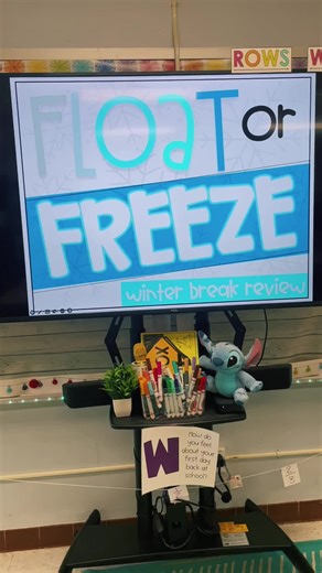 Engaging Classroom Game: Float or Freeze After Winter Break!
