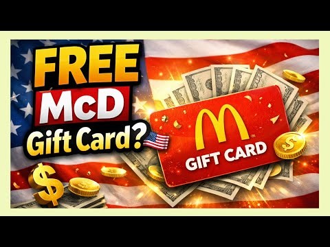 McDonald’s Gift Card Rewards for USA Users