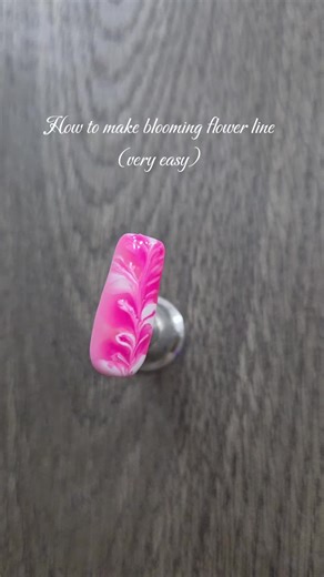 How to: Blooming flower line