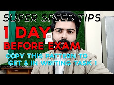 IELTS Writing Task 1 | Copy paste this pattern in Real exam | Academic | Arshpreet Singh