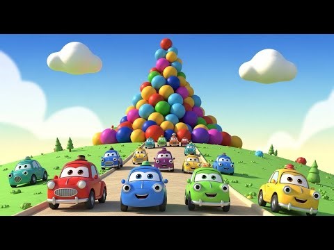 Learn Colors with Toy Car Crash Fun 🚗🌈 | Kids Learning Video || kids cartoon