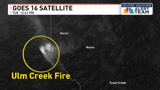 A recent fire start west of Trout Creek and Noxon along the Montana-Idaho state line is releasing plenty of smoke this afternoon. Noxon and Heron are currently under the worst of this smoke, though areas closer to Kalispell may see some of this later today. Air quality will be reduced in these areas. Current Conditions: www.nbcmontana.com/weather | NBC Montana